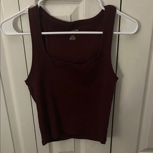 AE Maroon Tank *WORN ONCE*